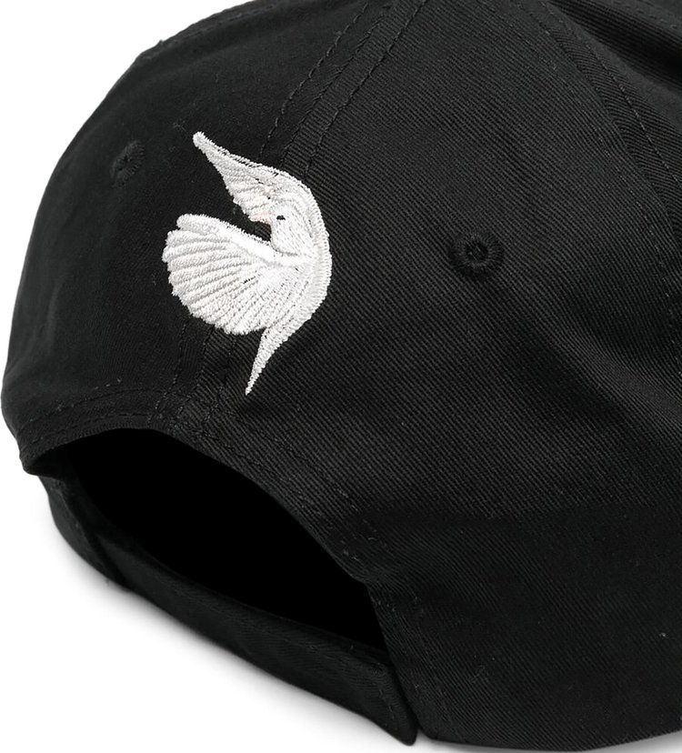 3PARADIS Embroidered Logo Cap Black