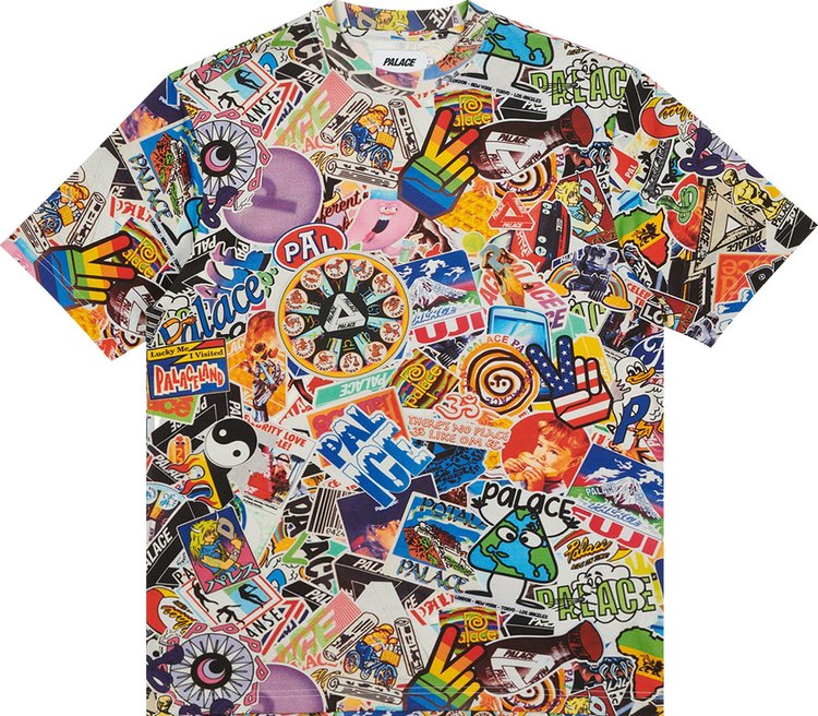 Palace Sticker Pack T Shirt Multicolor