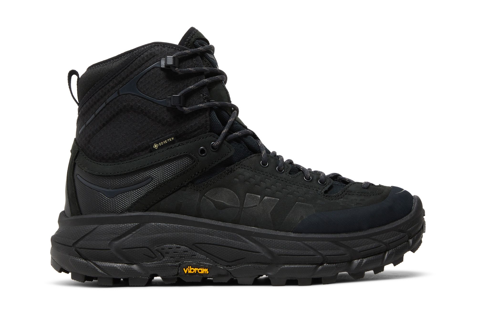 Hoka one one tor ultra hi wp black top