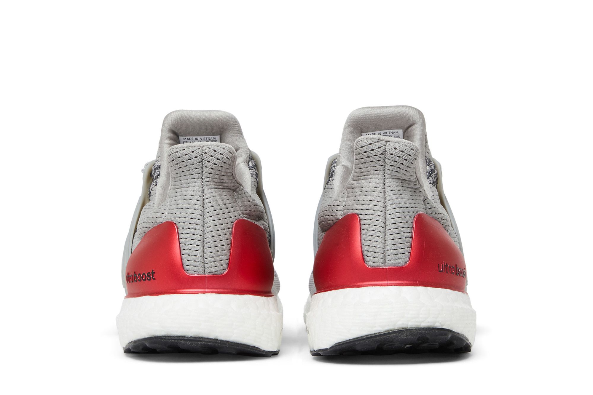 Buy UltraBoost 1.0 'Grey Scarlet' - HR0062 | GOAT