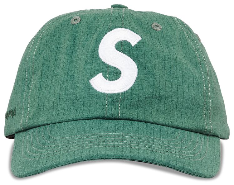 Supreme Cordura Ripstop S Logo 6 Panel Green