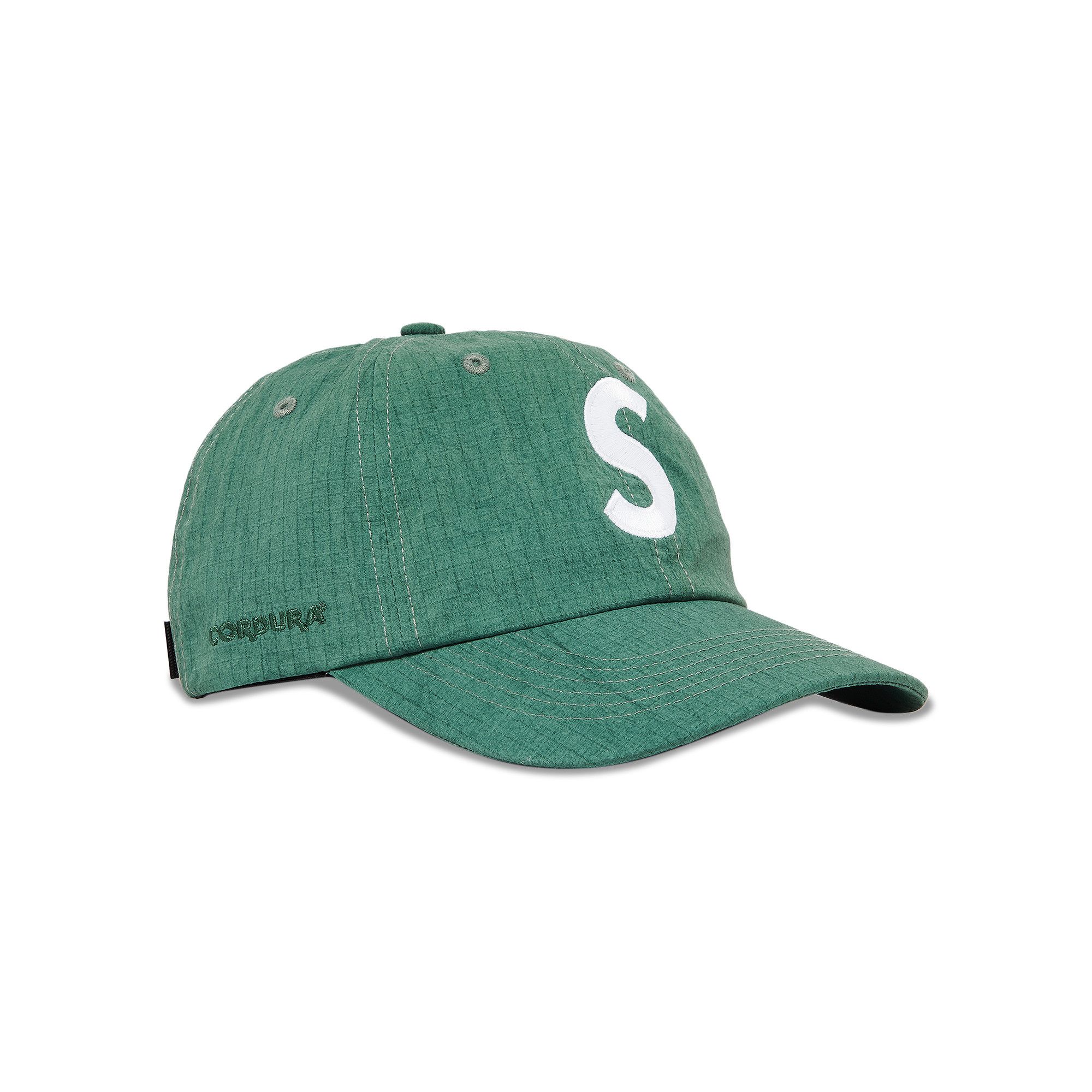 Buy Supreme Cordura Ripstop S Logo 6-Panel 'Green' - SS23H90