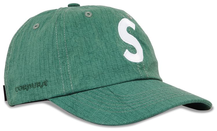 Supreme Cordura Ripstop S Logo 6 Panel Green