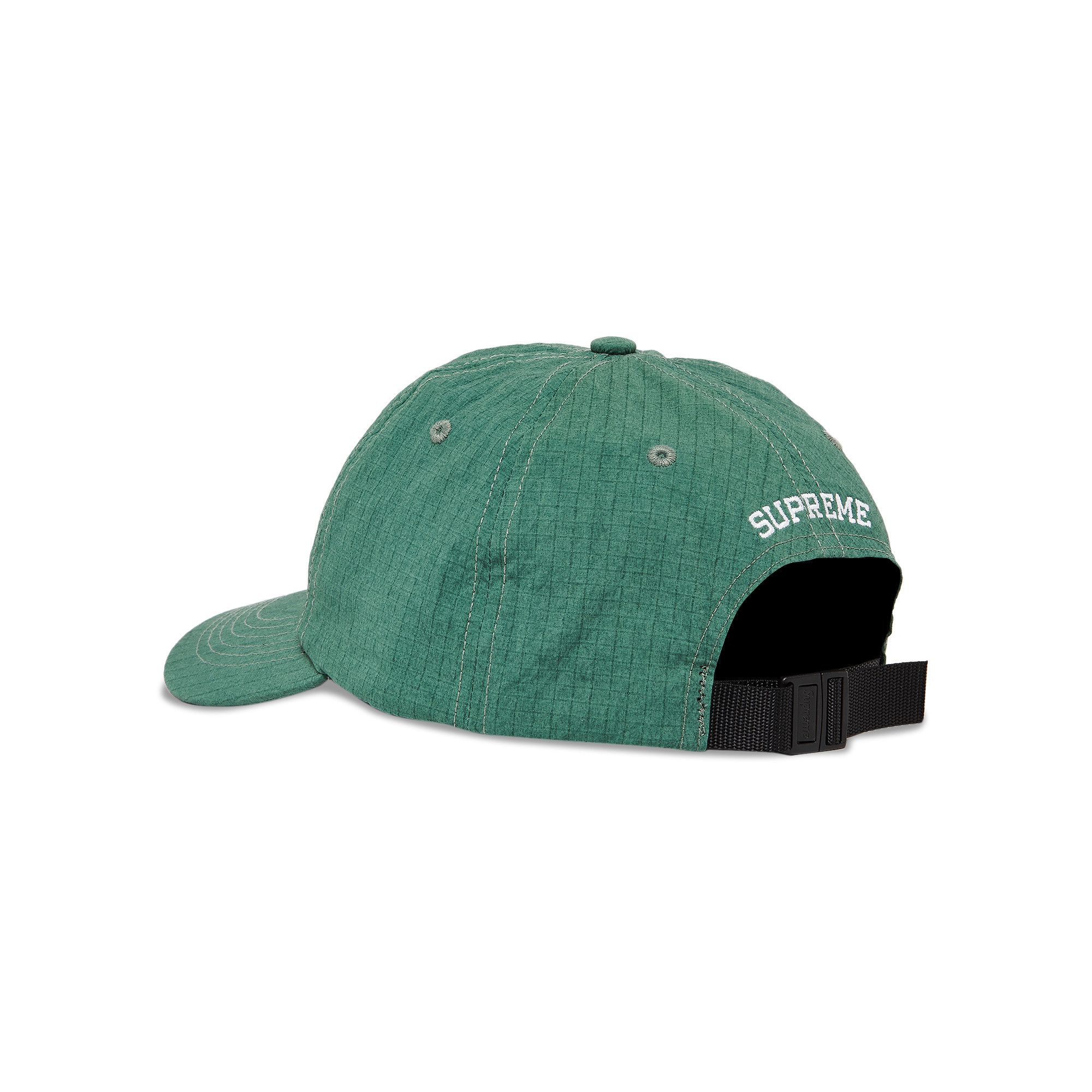 Buy Supreme Cordura Ripstop S Logo 6-Panel 'Green' - SS23H90