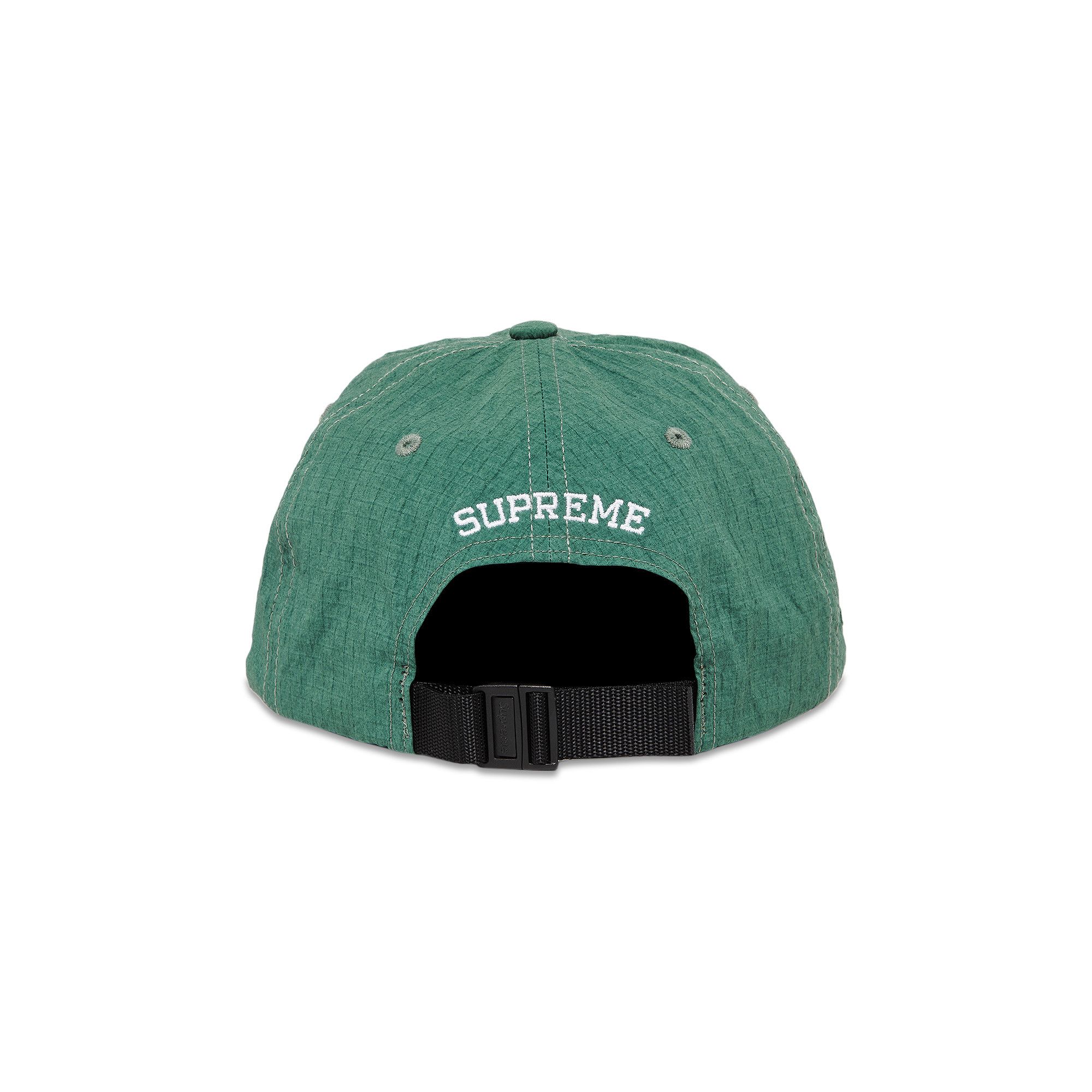 Buy Supreme Cordura Ripstop S Logo 6-Panel 'Green' - SS23H90