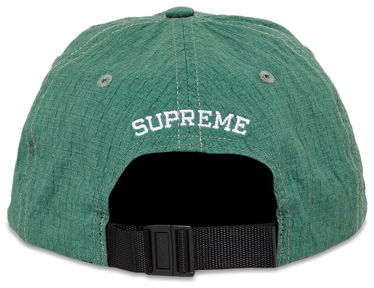 Supreme Cordura Ripstop S Logo 6 Panel Green