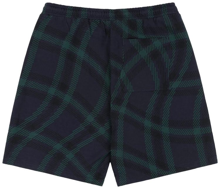 Dime Plaid Shorts Navy