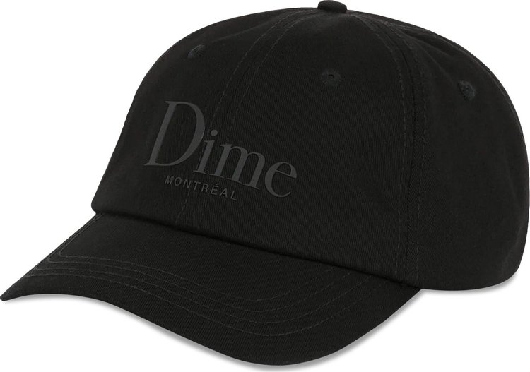 Dime Classic Silicone Logo Cap 'Black'