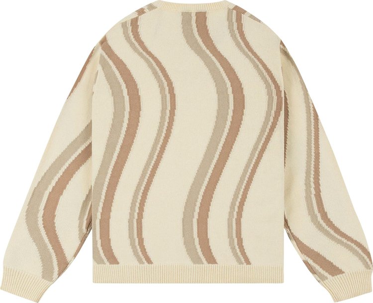 Dime Lightwave Knit Cardigan Cream