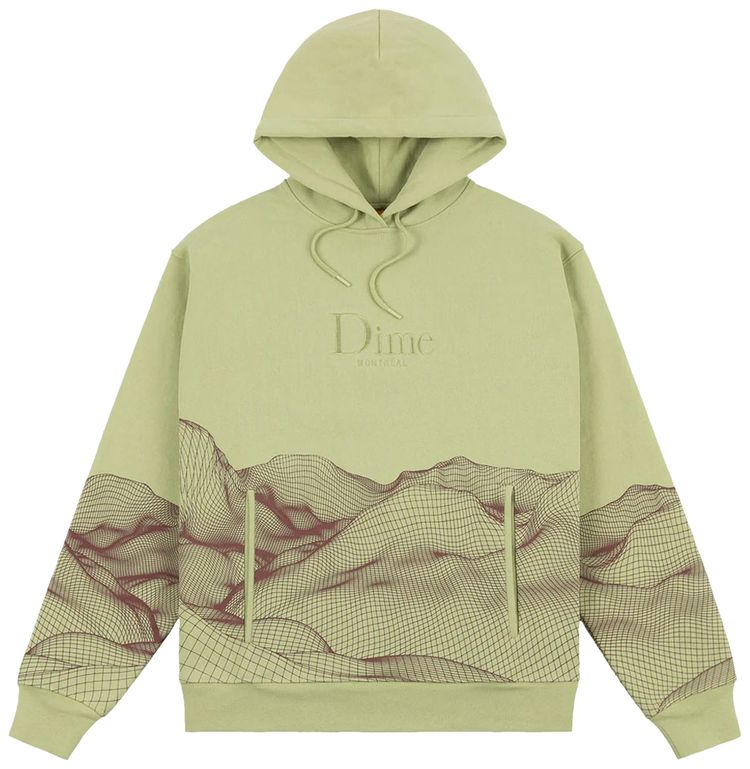 Dime Landscape Hoodie Tea