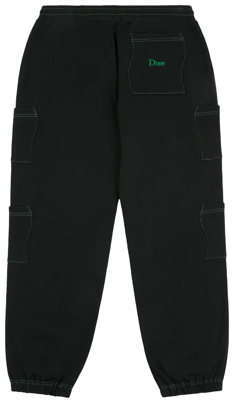 Dime French Terry Pocket Pants Black