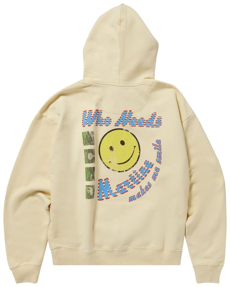 Martine Rose Classic Hoodie Vanilla Acid