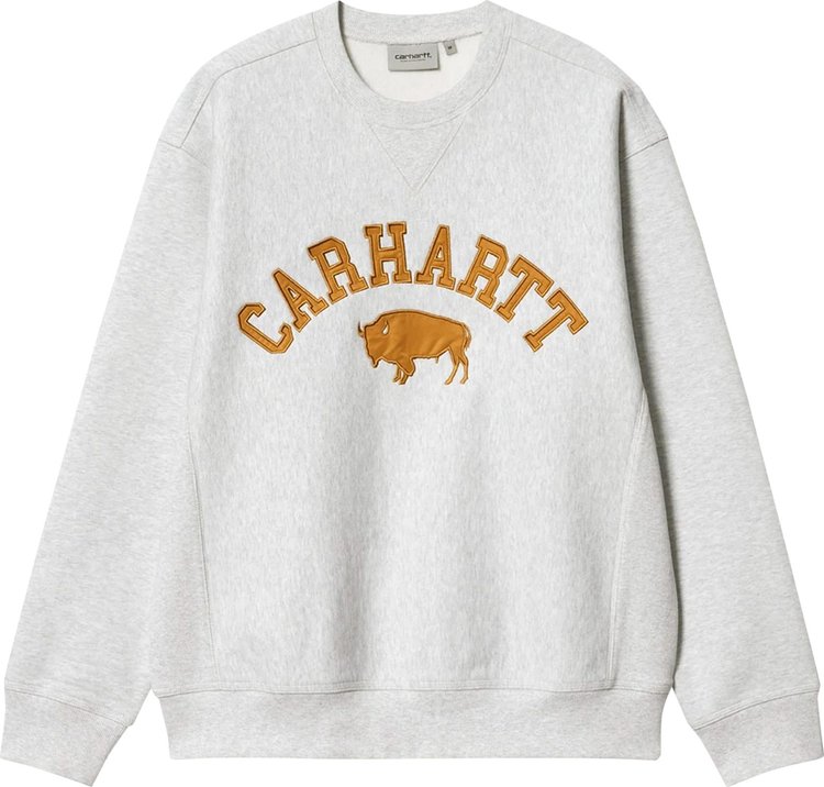 Carhartt WIP Locker Sweatshirt 'Ash Heather'