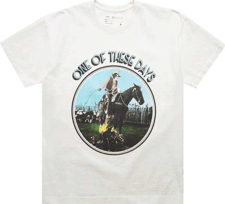 One Of These Days Trail Ends T-Shirt 'Bone'