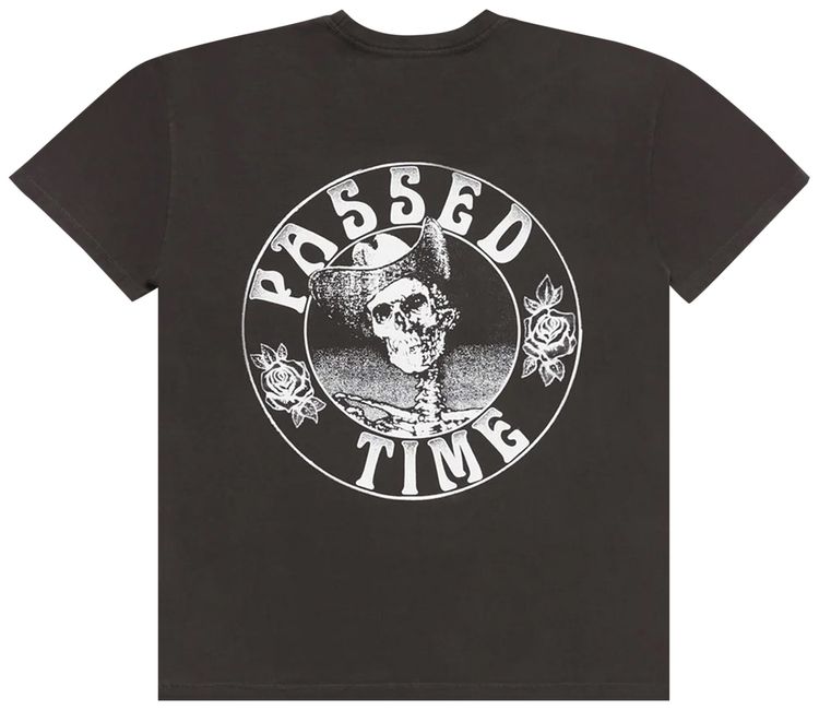 One Of These Days Passed Time Tee Black