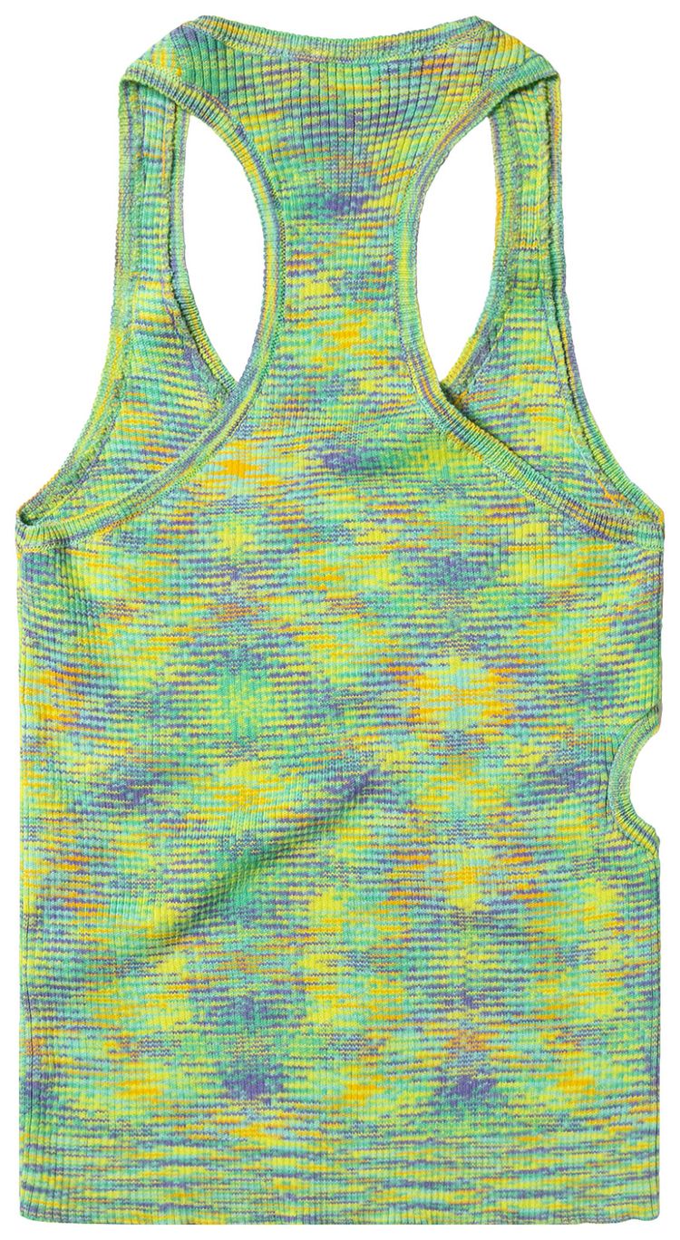 Aries Holey Space Dye Vest Green