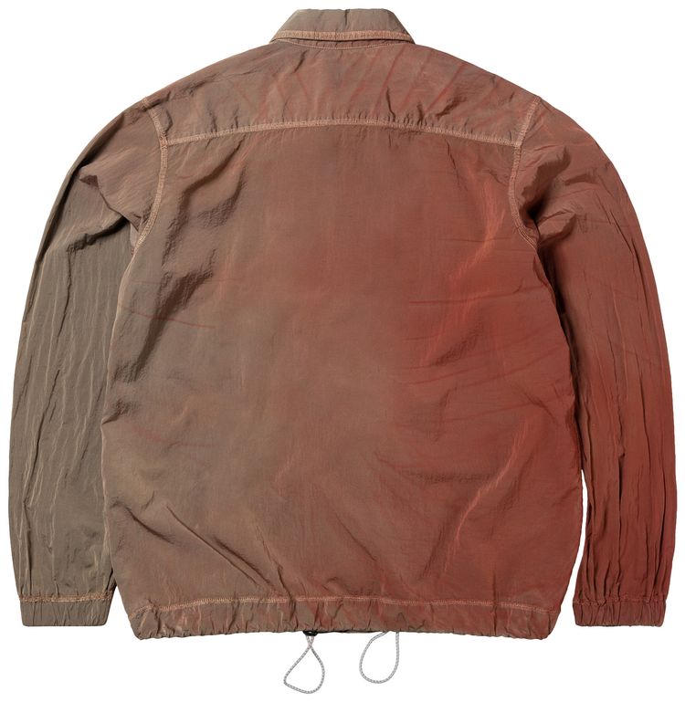 Aries Spruzzo Nylon Shirt Rust