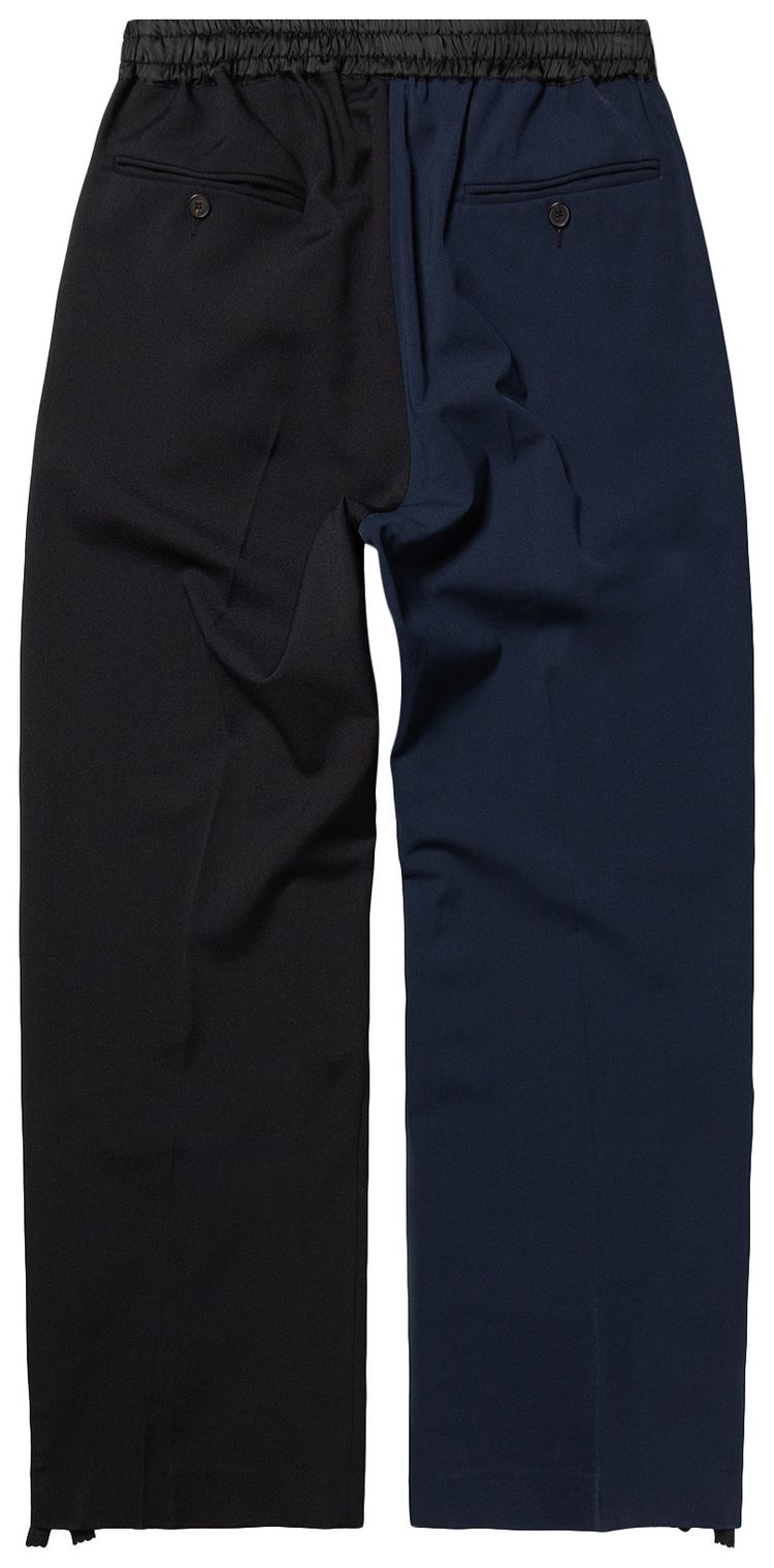 Aries Two Tone Tailored Slacker Pant BlackNavy