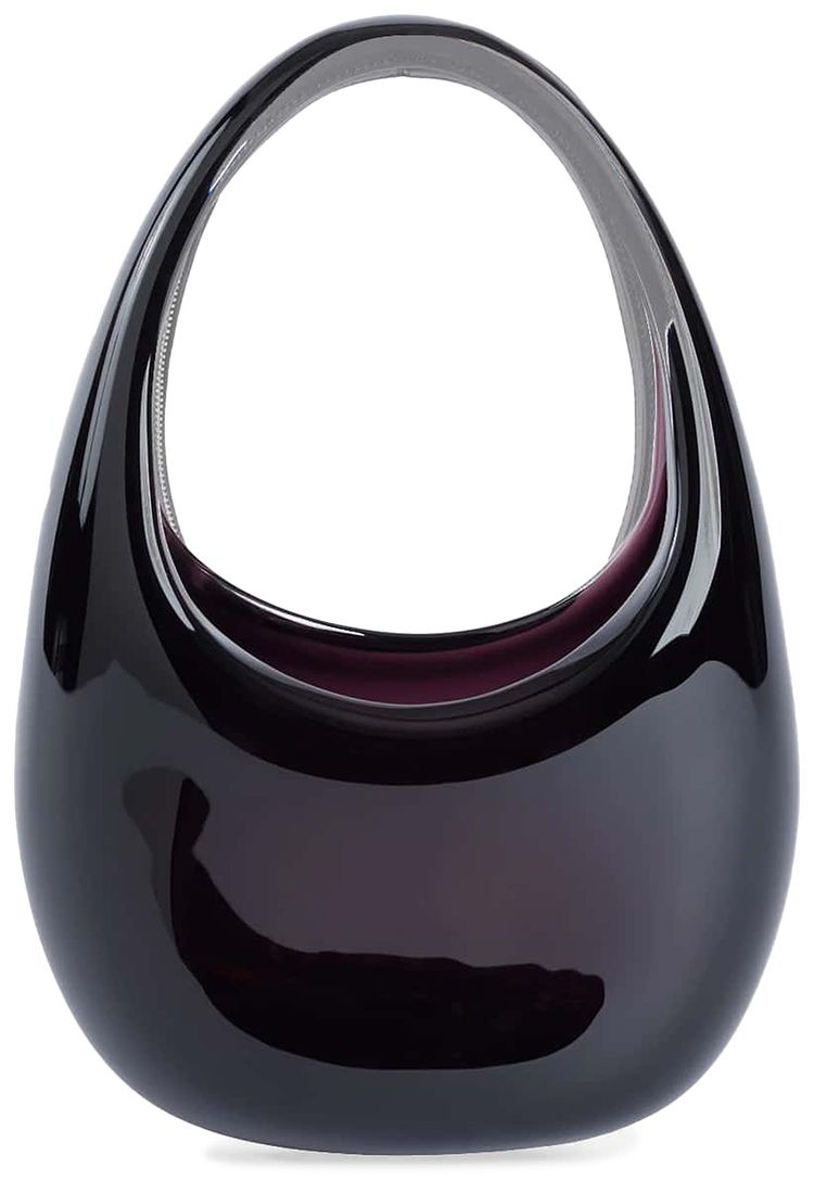 Coperni Glass Mini Swipe Object Bag Black