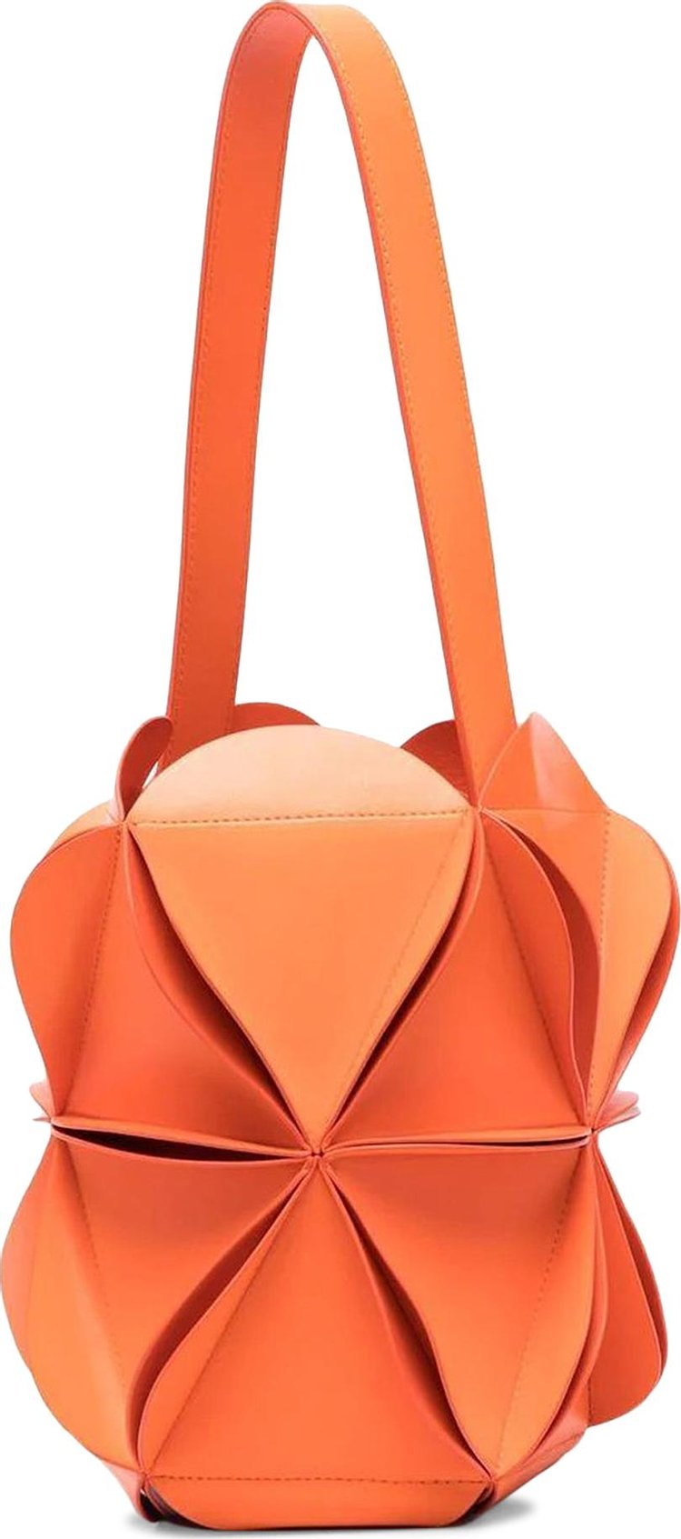 Coperni Origami Bucket Bag Bright Orange