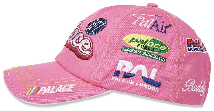 Palace Palace Team Racing 6 Panel Pink