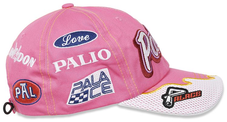 Palace Palace Team Racing 6 Panel Pink