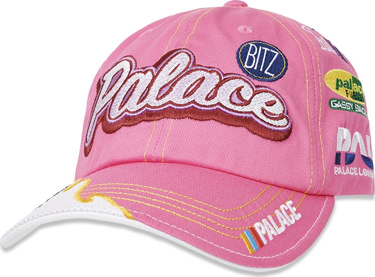 Palace Palace Team Racing 6-Panel 'Pink'