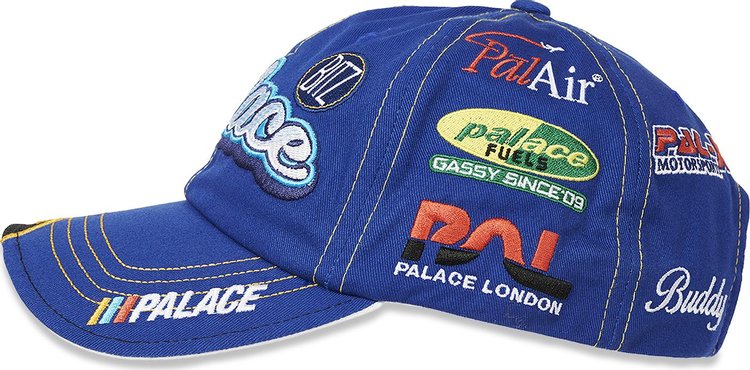 Palace Palace Team Racing 6 Panel Blue