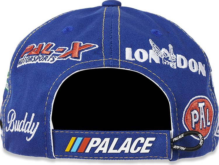 Palace Palace Team Racing 6 Panel Blue