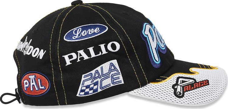 Palace Palace Team Racing 6 Panel Black