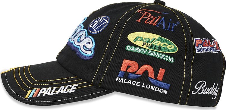 Palace Palace Team Racing 6 Panel Black