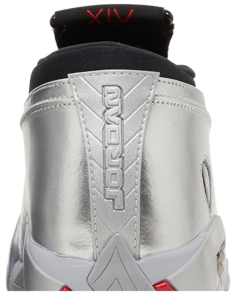 Wmns Air Jordan 14 Retro Low Metallic Silver