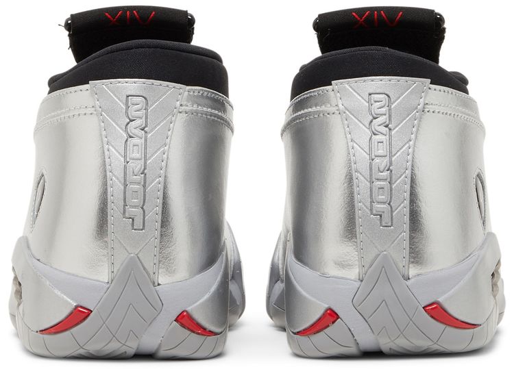 Wmns Air Jordan 14 Retro Low Metallic Silver