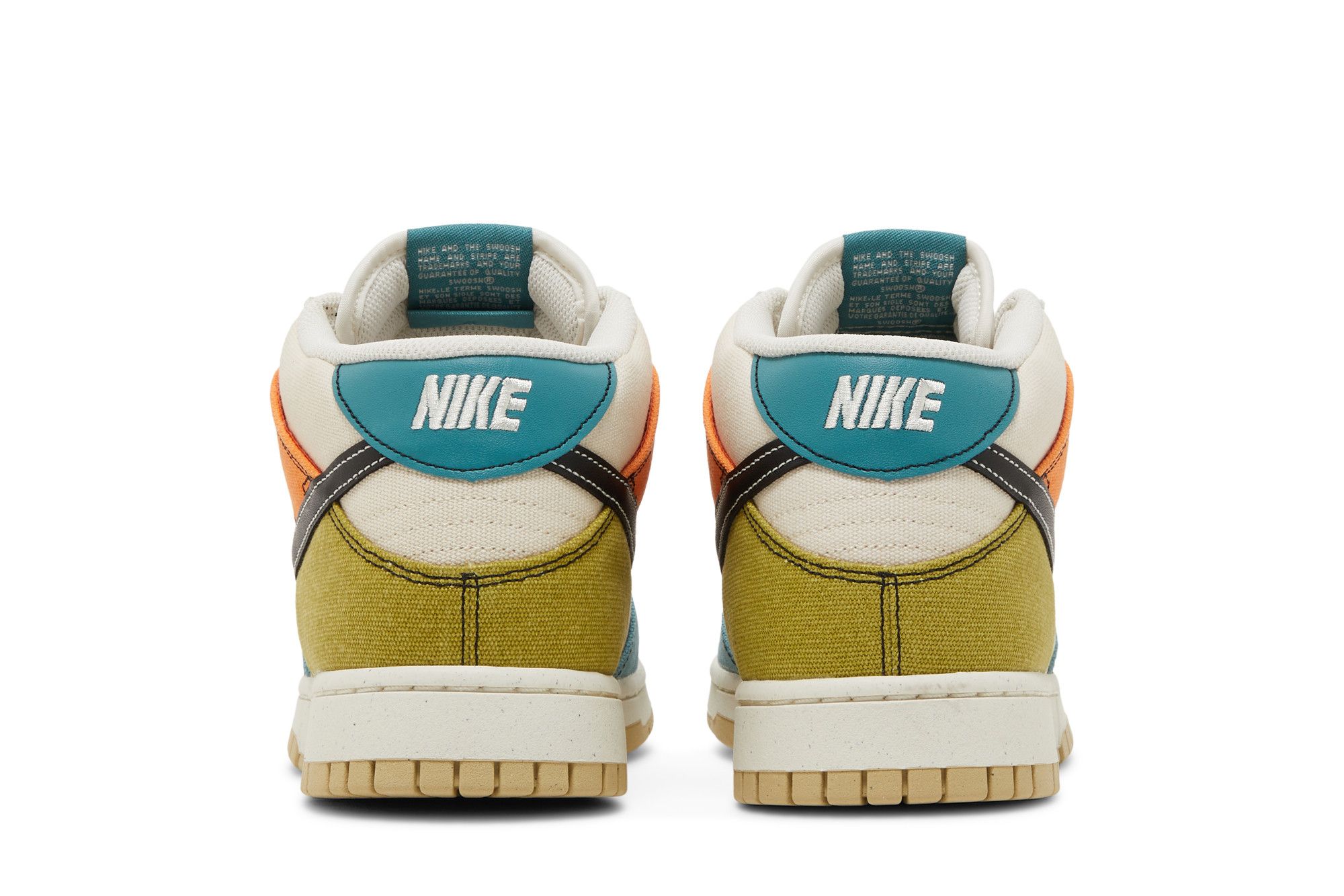 Buy Dunk Mid 'Pale Ivory Multi-Color' - DV0830 100 | GOAT