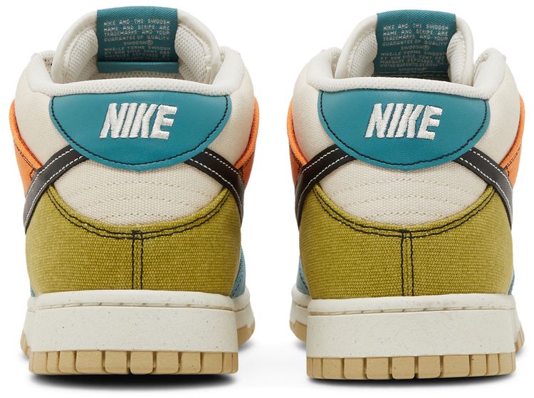 Nike Dunk Mid Pale Ivory Multi Color