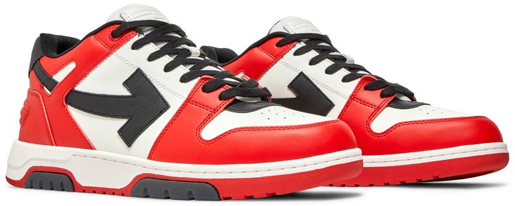 Off White Out of Office Low Red White Black