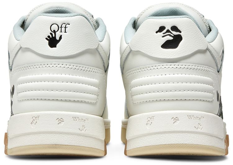 Off White Out of Office For Walking   White Black