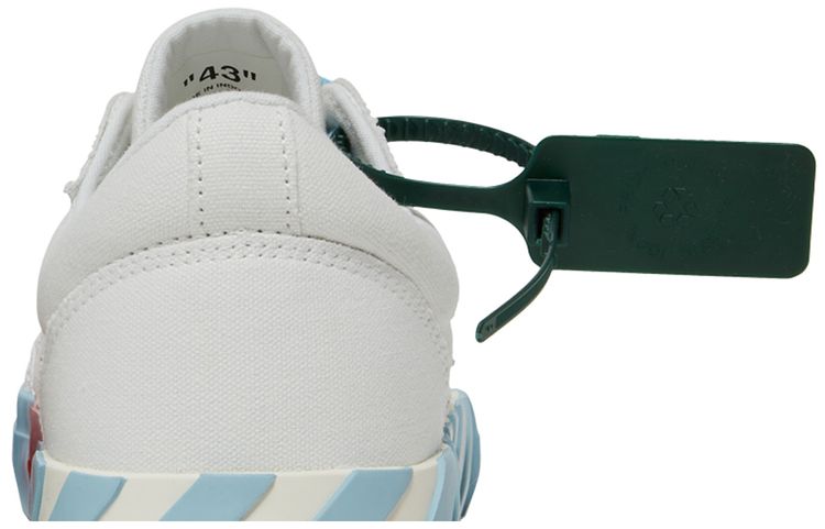 Off White Vulc Sneaker White Light Blue