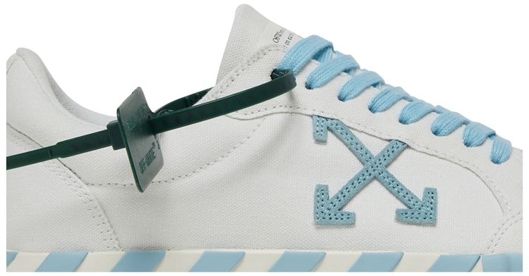 Off White Vulc Sneaker White Light Blue