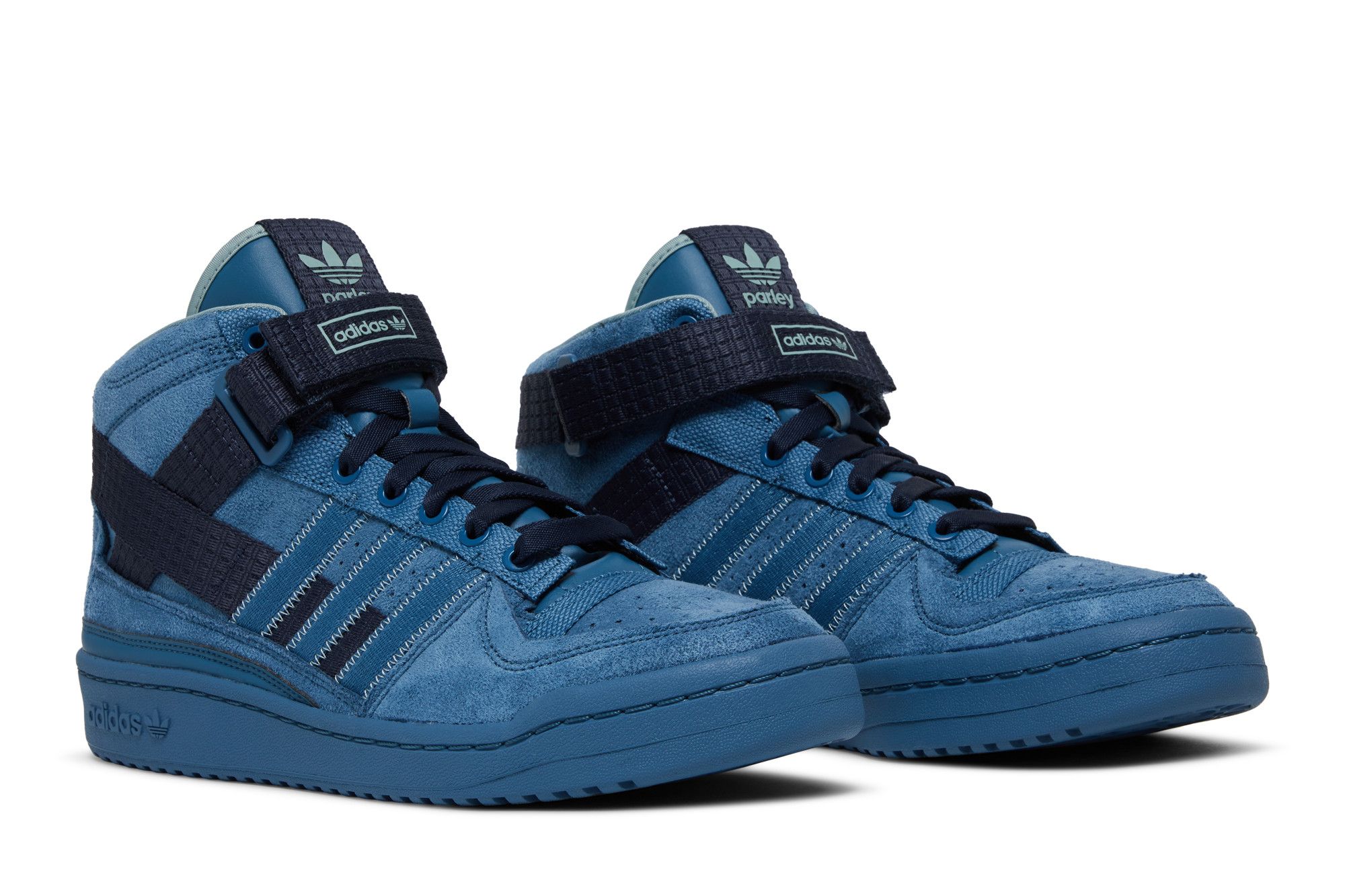 Buy Parley x Forum Mid 'Altered Blue' - GX6985 | GOAT