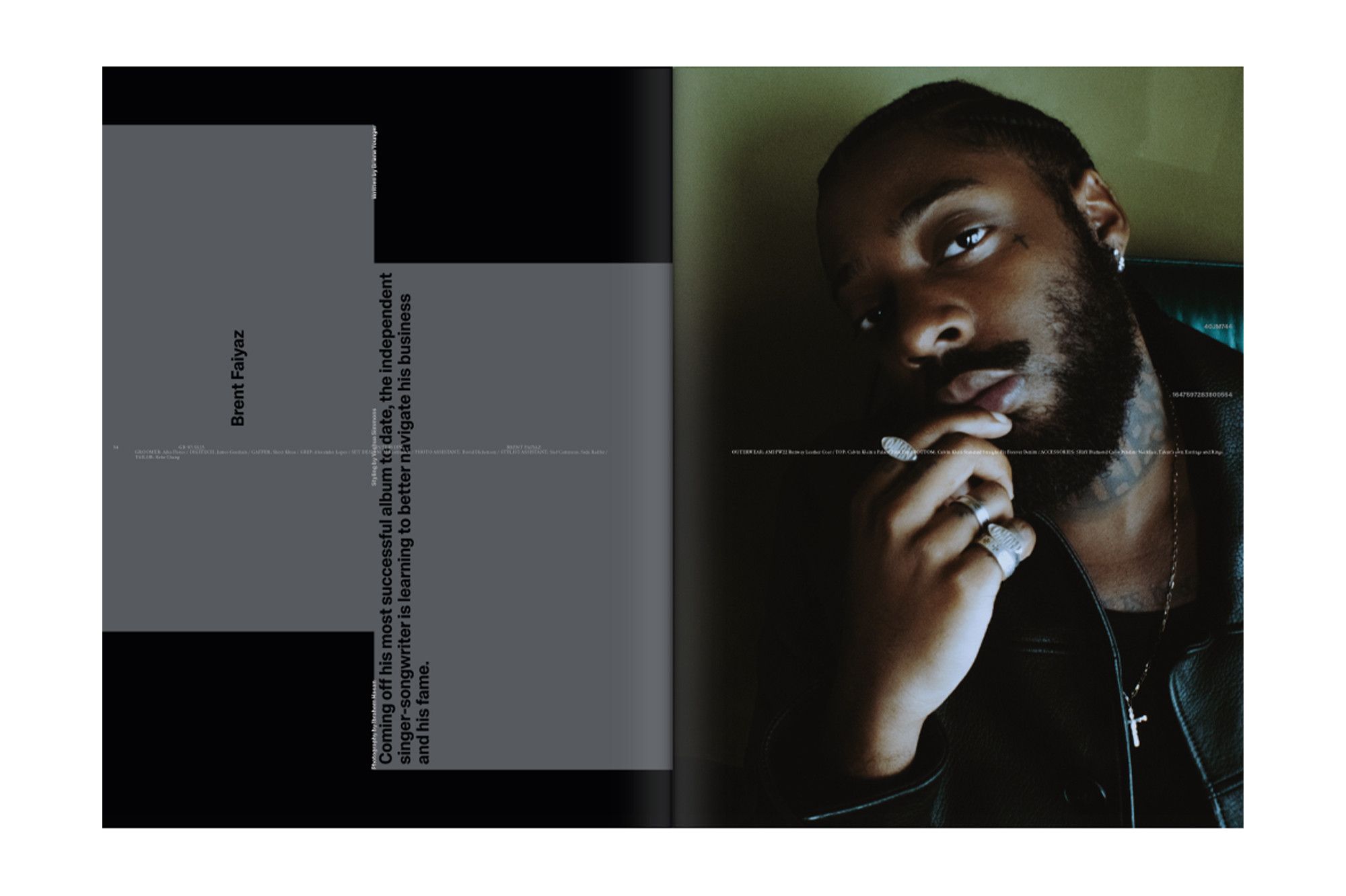 Buy GREATEST Magazine Issue 07 - Brent Faiyaz - GR07BF | GOAT