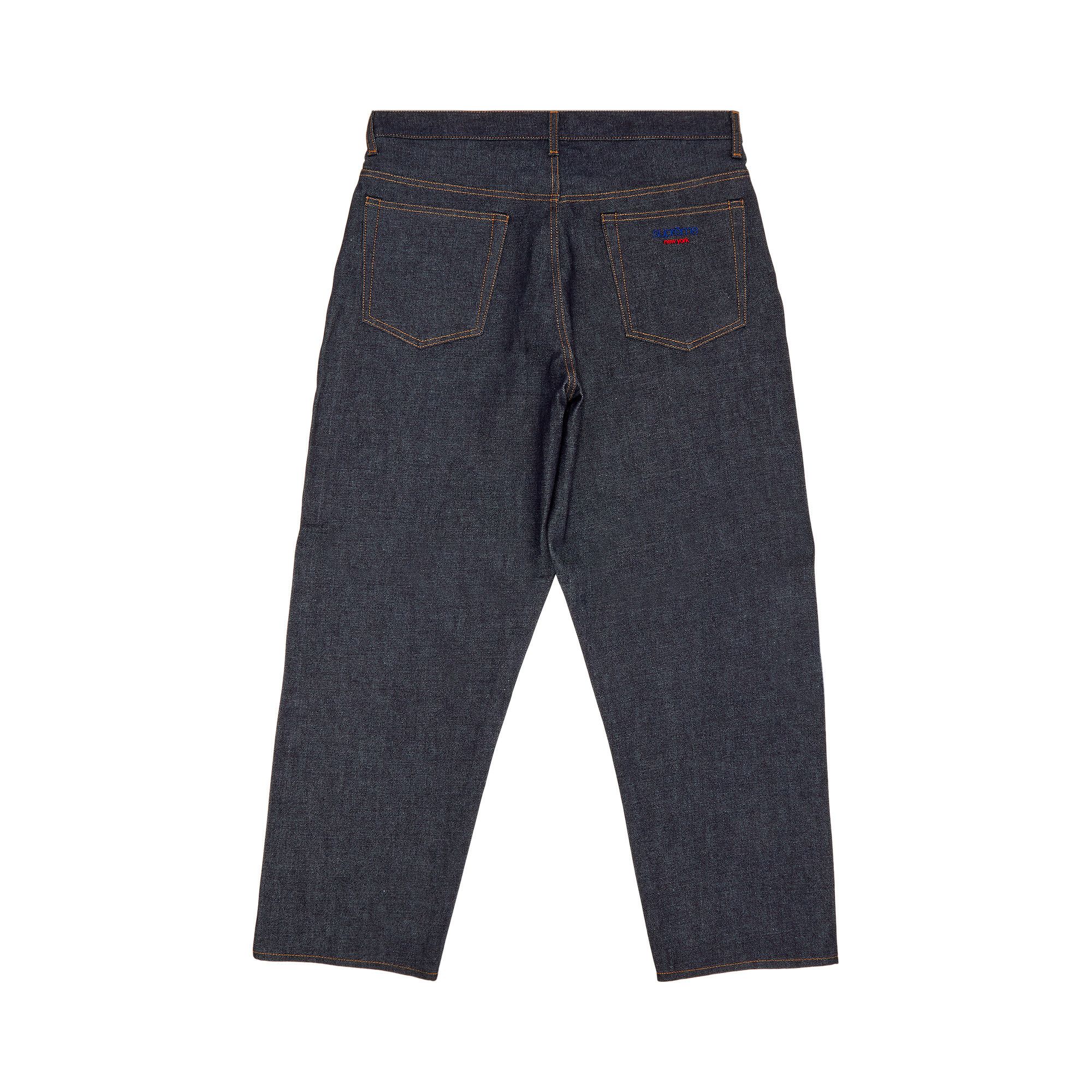 Buy Supreme Rigid Baggy Jean 'Rigid Indigo' - SS23P84 RIGID