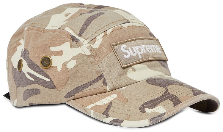 Supreme Military Camp Cap Stone Camo