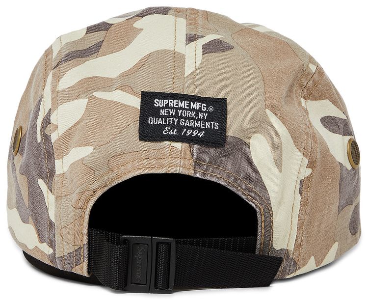 Supreme Military Camp Cap Stone Camo
