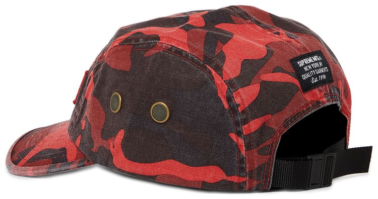 Supreme Military Camp Cap Red Camo