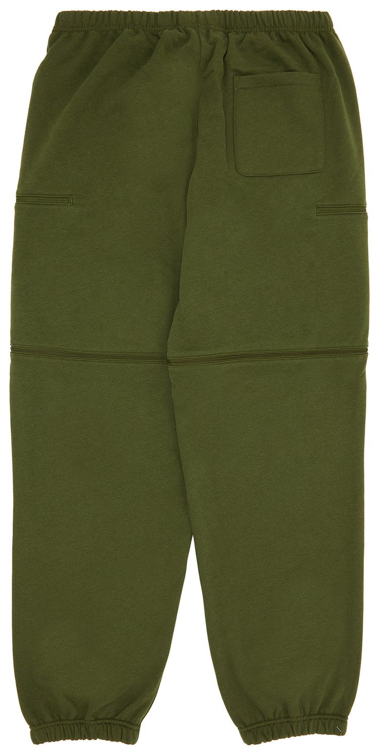 Supreme x The North Face Convertible Sweatpant Olive