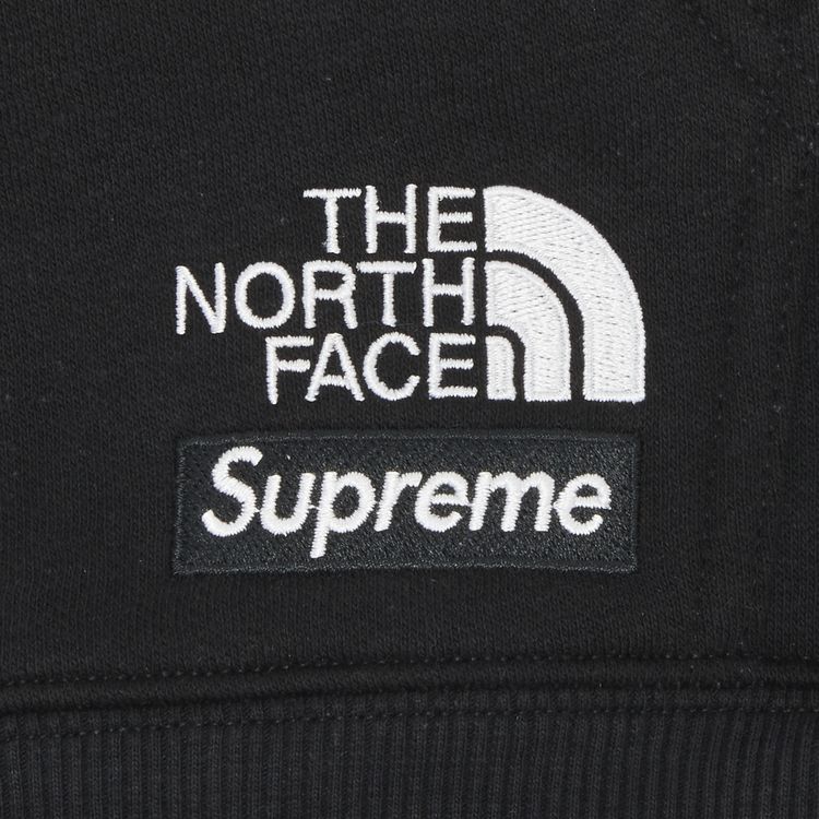 Supreme x The North Face Convertible Hooded Sweatshirt Black