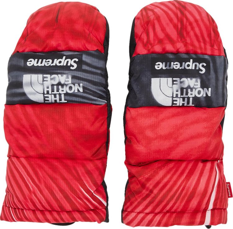 Supreme x The North Face Printed Montana Mitt 'Red'