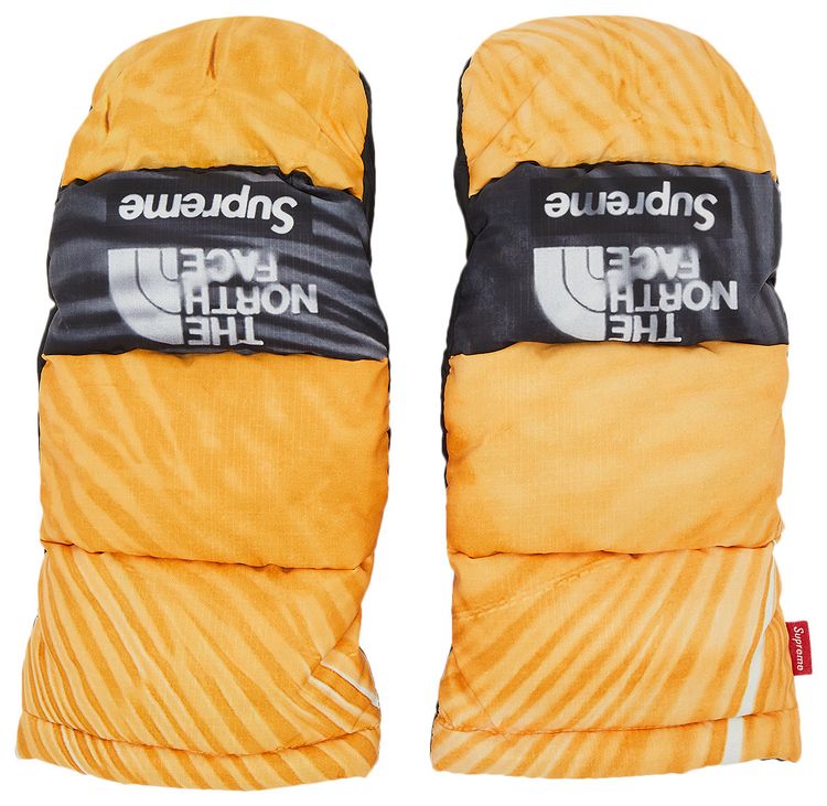 Supreme x The North Face Printed Montana Mitt Yellow