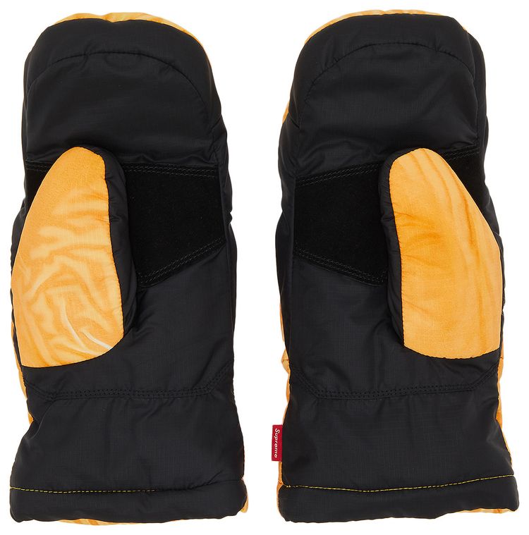 Supreme x The North Face Printed Montana Mitt Yellow